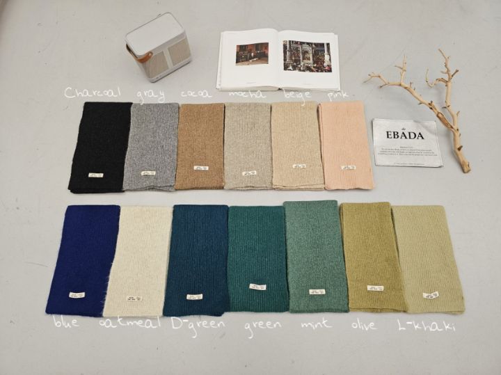 EBADA韓國代購㊣女裝新品25秋冬熱賣推薦職業休閑真品圍巾披肩EBADA圍巾/披肩