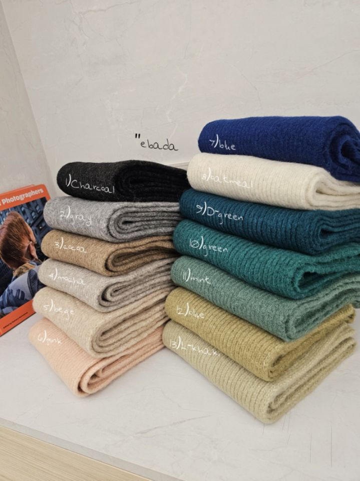 EBADA韓國代購㊣女裝新品25秋冬熱賣推薦職業休閑真品圍巾披肩EBADA圍巾/披肩