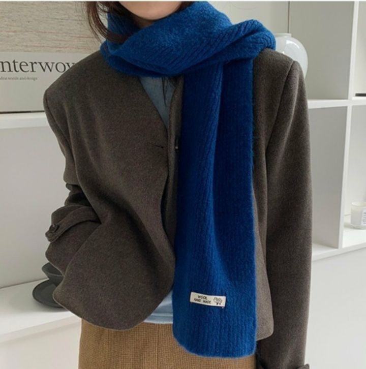 EBADA韓國代購㊣女裝新品25秋冬熱賣推薦職業休閑真品圍巾披肩EBADA圍巾/披肩