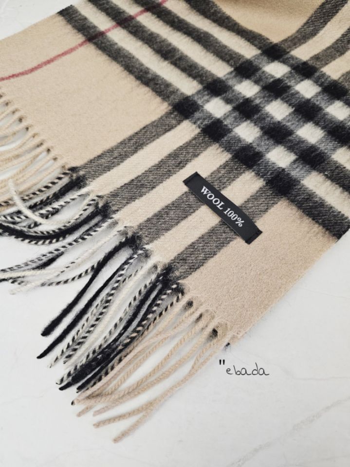 EBADA東大門㊣直郵女裝新款25秋冬人氣職業圍巾披肩羊毛格紋EBADA圍巾/披肩