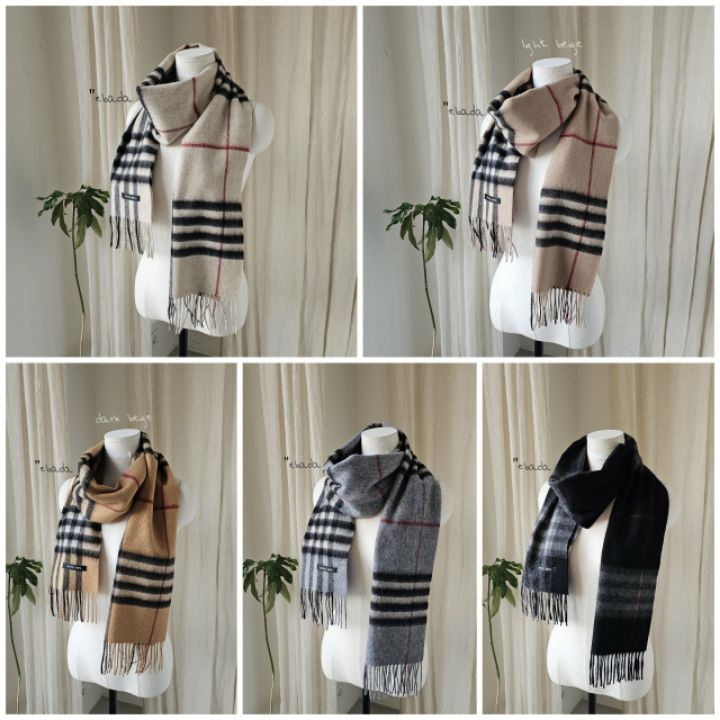 EBADA東大門㊣直郵女裝新款25秋冬人氣職業圍巾披肩羊毛格紋EBADA圍巾/披肩