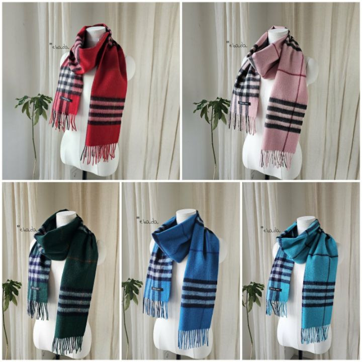 EBADA東大門㊣直郵女裝新款25秋冬人氣職業圍巾披肩羊毛格紋EBADA圍巾/披肩