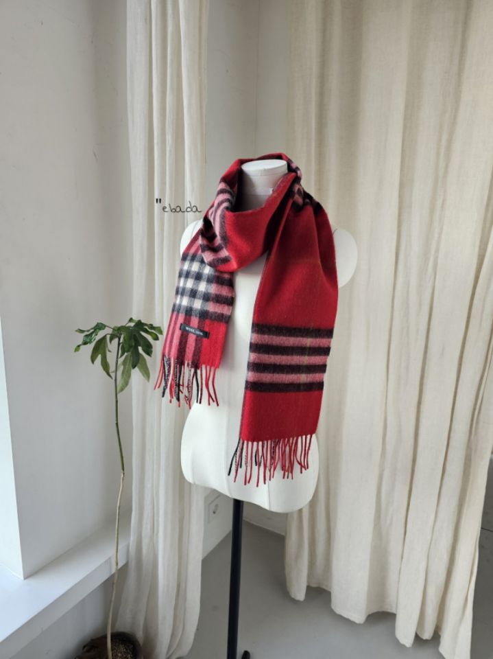 EBADA東大門㊣直郵女裝新款25秋冬人氣職業圍巾披肩羊毛格紋EBADA圍巾/披肩圖色5