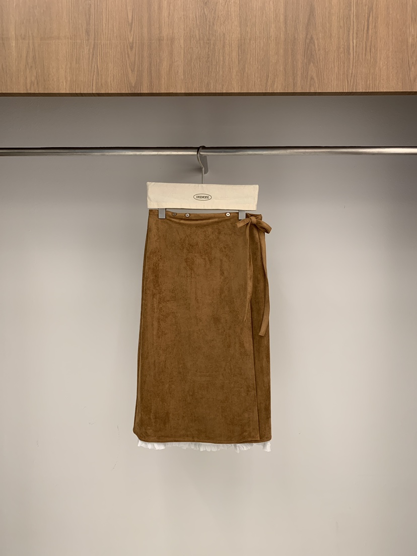 ONE MONE東大門㊣直郵女裝新款人氣熱賣職業休閑時尚25秋冬長裙ONE MONE長裙圖色1