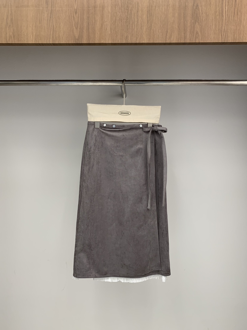 ONE MONE東大門㊣直郵女裝新款人氣熱賣職業休閑時尚25秋冬長裙ONE MONE長裙圖色2