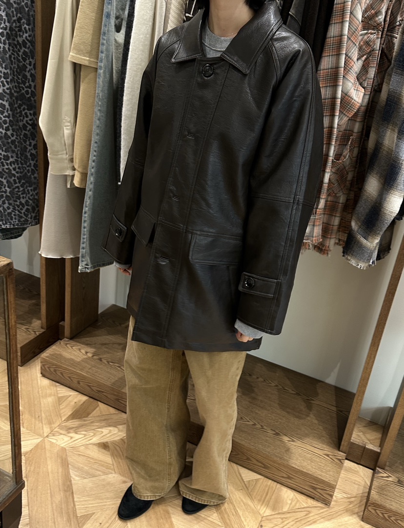 FIFO東大門㊣實拍女裝新款25秋冬真品人氣職業休閑推薦皮衣FIFO皮衣