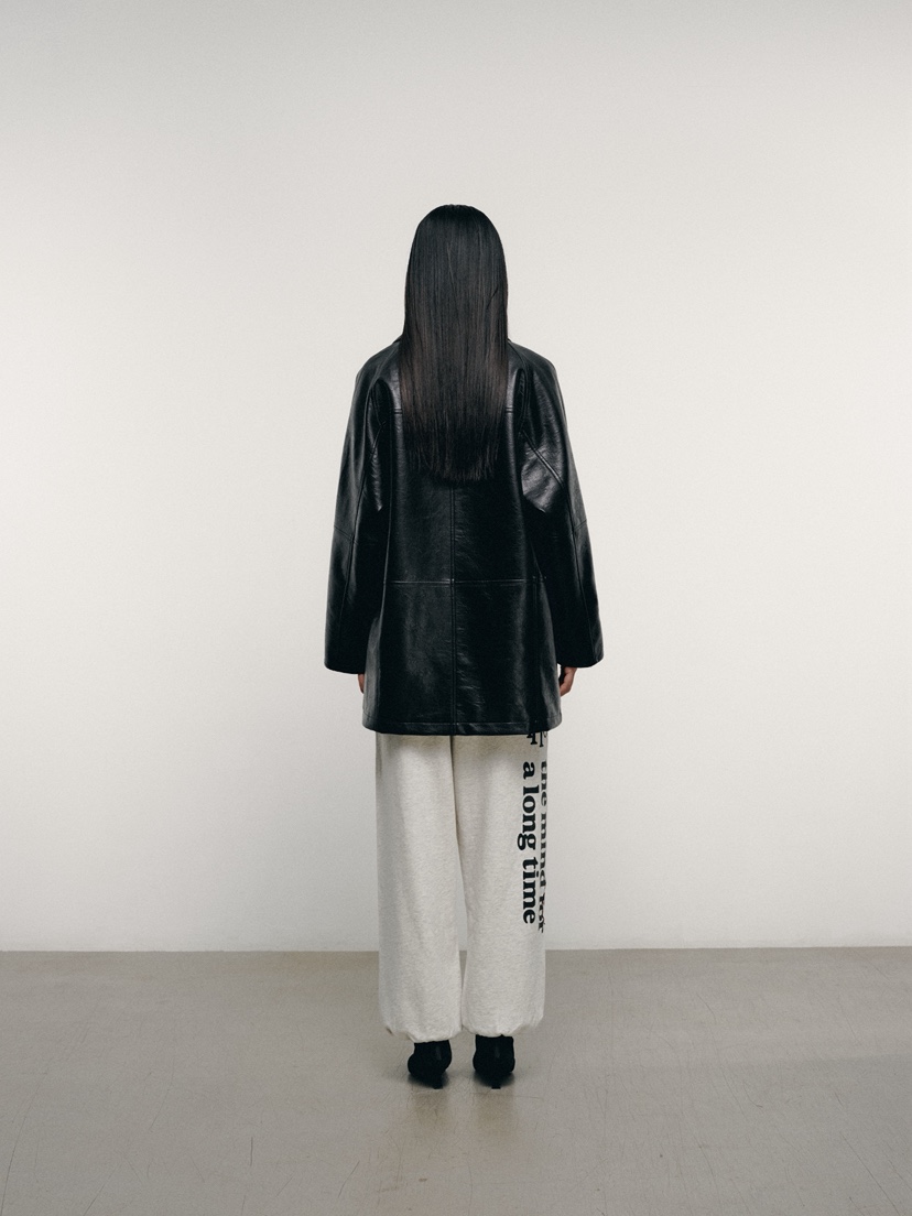 FIFO東大門㊣實拍女裝新款25秋冬真品人氣職業休閑推薦皮衣FIFO皮衣