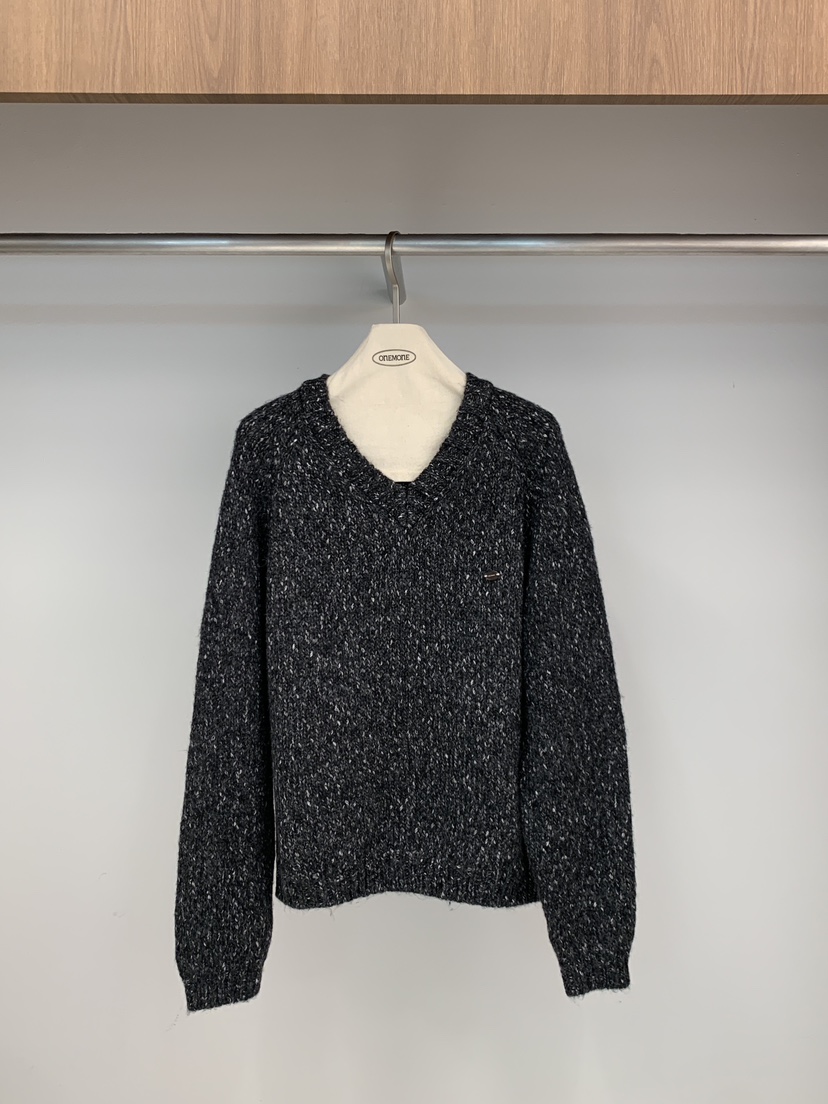 ONE MONE韓國代購㊣女士新款真品熱賣人氣職業時尚推薦針織衫ONE MONE針織衫圖色4