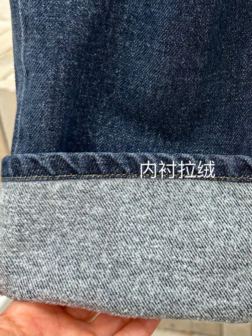 BUT東大門㊣直郵女士新款休閑真品25秋冬熱賣時尚牛仔褲加絨button牛仔褲