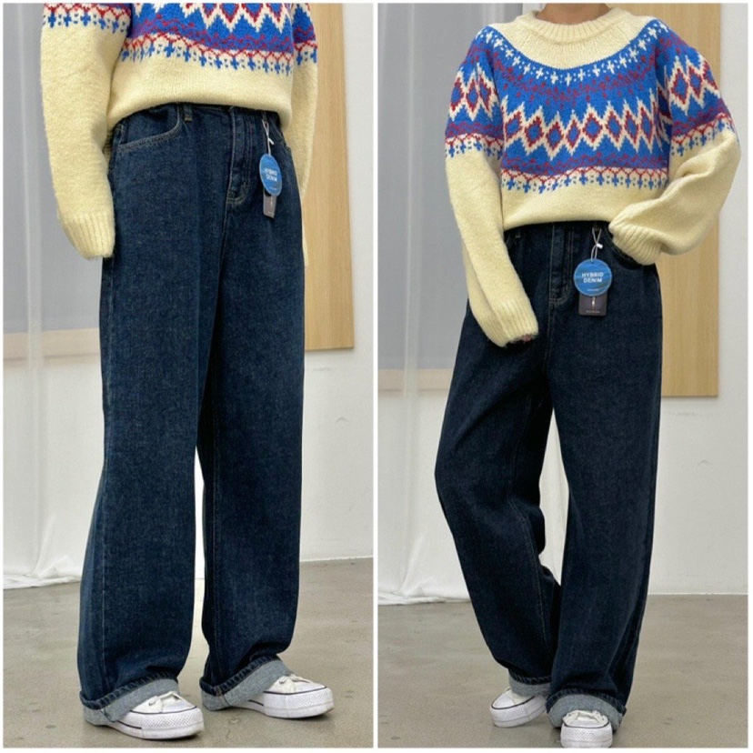 BUT東大門㊣直郵女士新款休閑真品25秋冬熱賣時尚牛仔褲加絨button牛仔褲