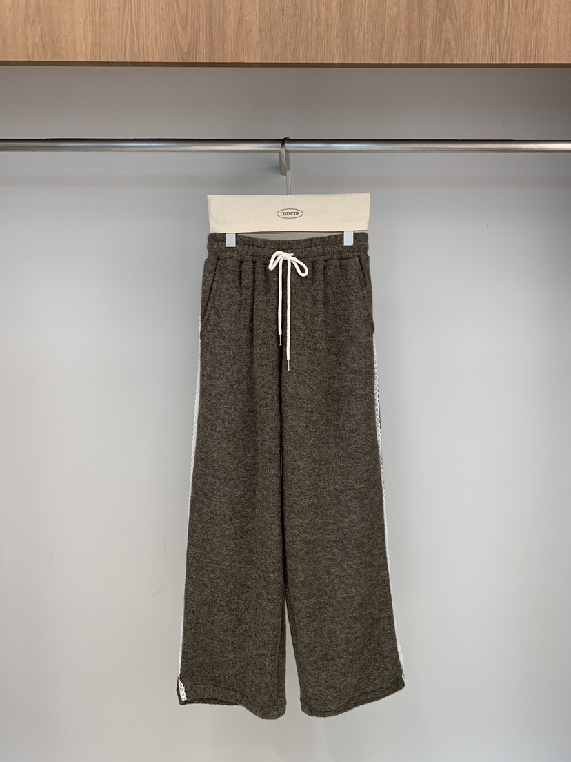 ONE MONE韓國代購㊣女士新品25秋冬人氣推薦真品職業休閑褲ONE MONE休閑褲圖色3