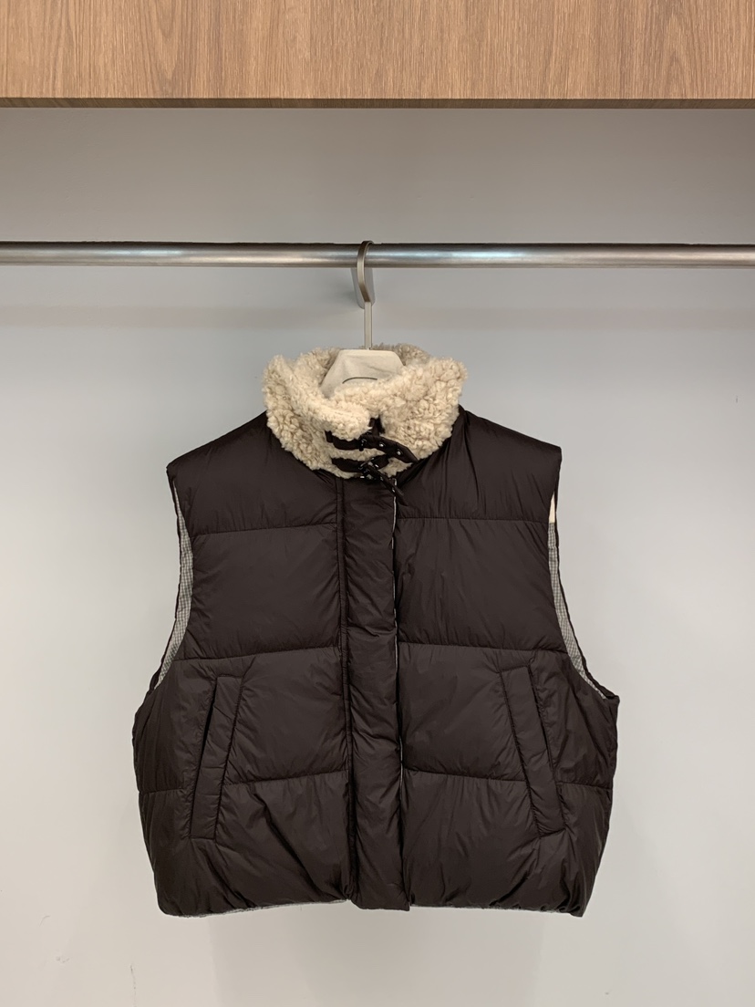 ONE MONE韓國代購㊣女裝新款人氣時尚25秋冬熱賣職業真品馬甲ONE MONE馬甲圖色2