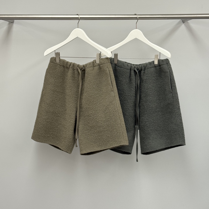 WATER/RIVER韓國直郵㊣女士新款推薦休閑人氣真品短褲羊毛WATER/RIVER短褲