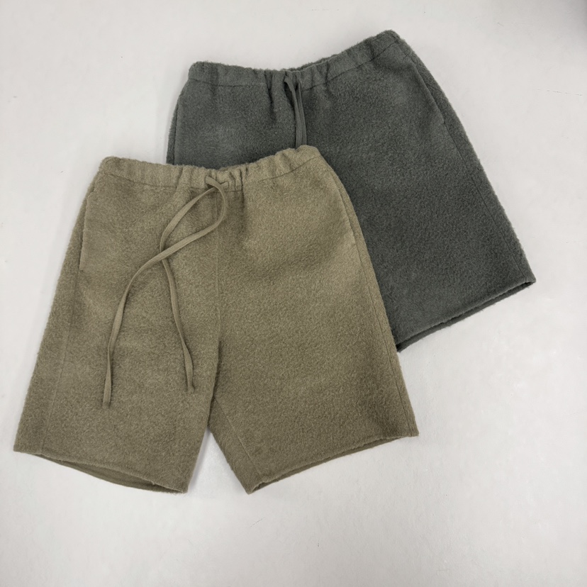 WATER/RIVER韓國直郵㊣女士新款推薦休閑人氣真品短褲羊毛WATER/RIVER短褲