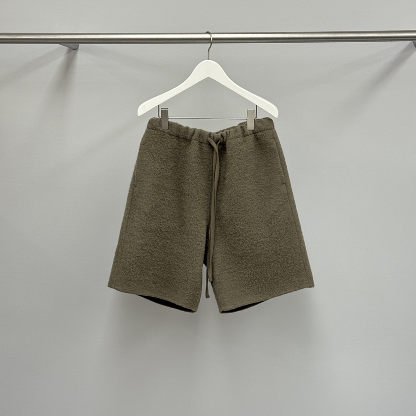 WATER/RIVER韓國直郵㊣女士新款推薦休閑人氣真品短褲羊毛WATER/RIVER短褲圖色1