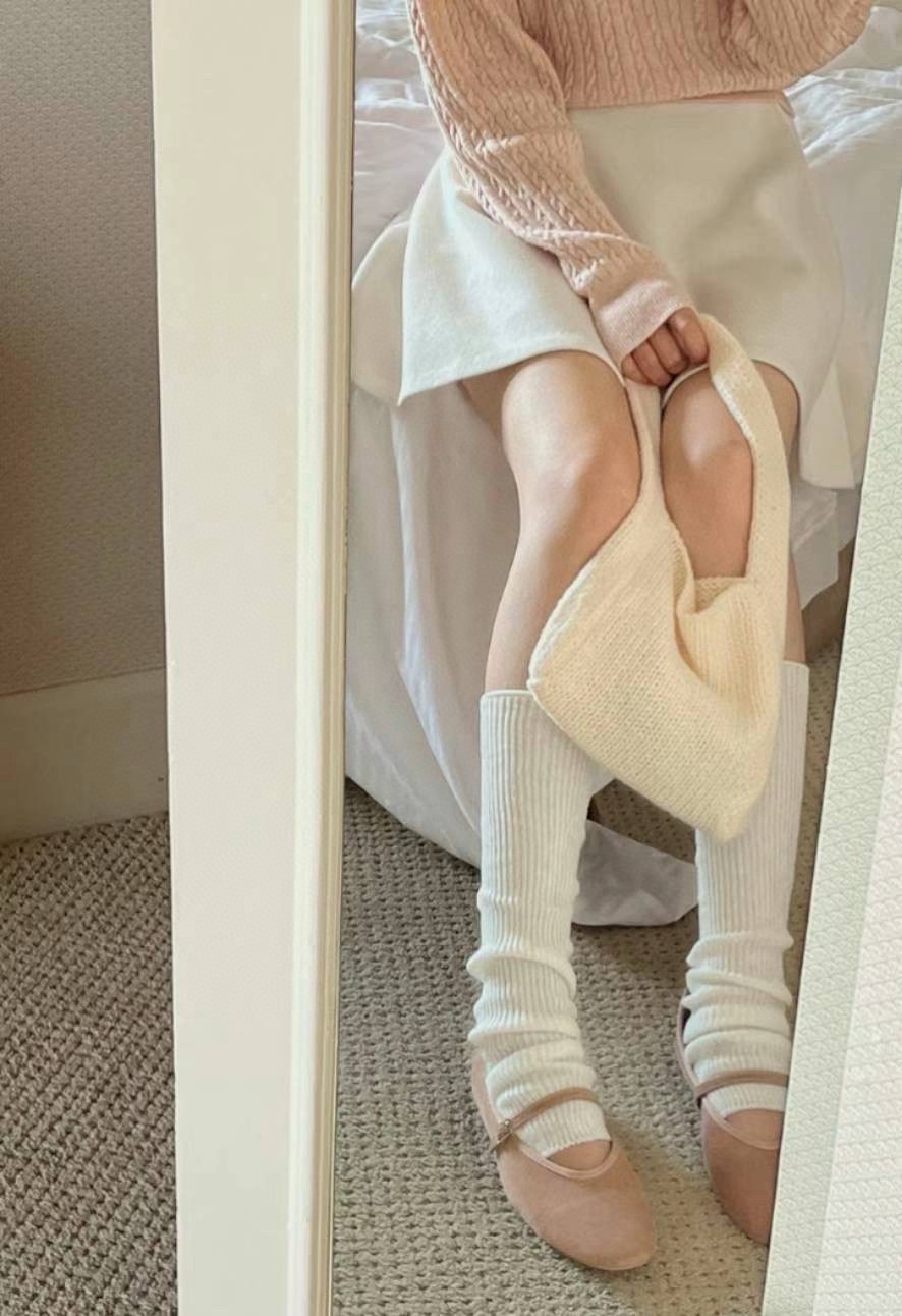 CACTUS-Q東大門㊣代購女裝新品時尚熱賣職業休閑襪子羊毛條紋CACTUS十雙起/可混搭襪子