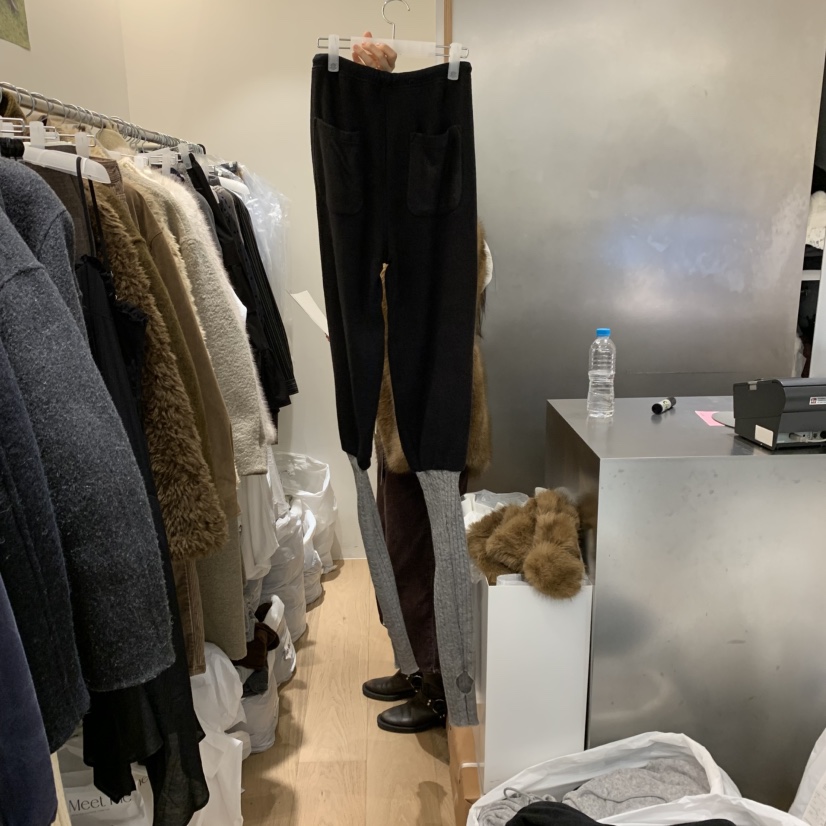 MEET ME韓國代購㊣女裝新款真品休閑25秋冬熱賣推薦休閑褲MEET ME休閑褲