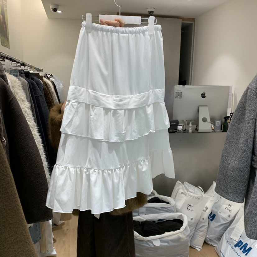 MEET ME東大門㊣代購女裝新款休閑熱賣時尚真品推薦職業長裙MEET ME長裙