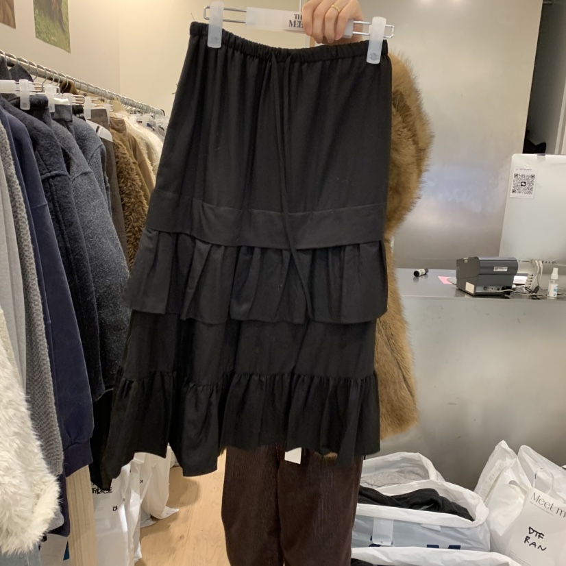 MEET ME東大門㊣代購女裝新款休閑熱賣時尚真品推薦職業長裙MEET ME長裙圖色2