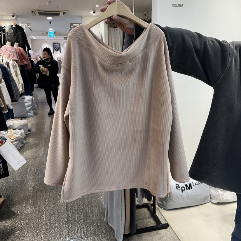 CELINA東大門㊣實拍女士新款真品推薦人氣時尚熱賣職業長袖T恤CELI_NA長袖T恤