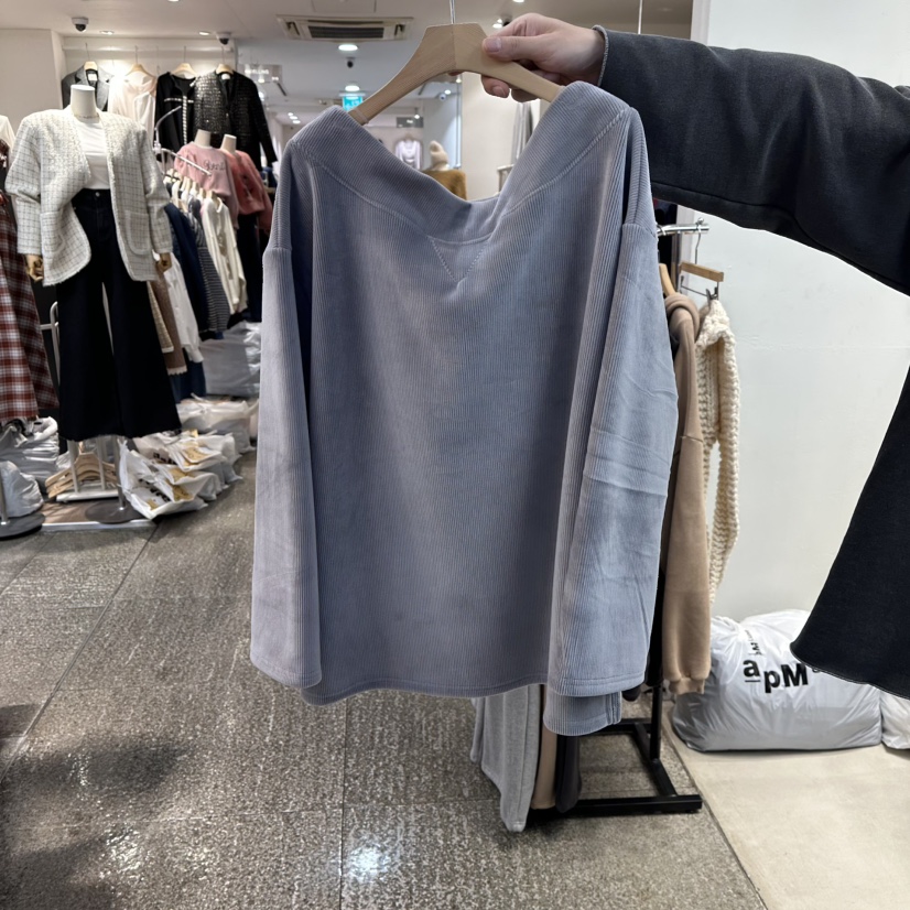 CELINA東大門㊣實拍女士新款真品推薦人氣時尚熱賣職業長袖T恤CELI_NA長袖T恤圖色2