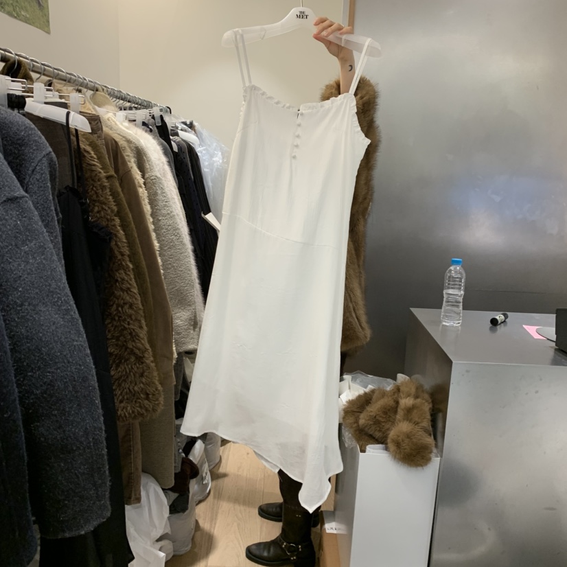 MEET ME韓國代購㊣女裝新款推薦真品休閑人氣熱賣職業連衣裙MEET ME連衣裙圖色3
