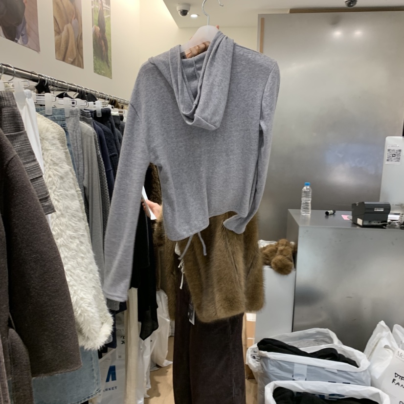 MEET ME東大門㊣直郵女士新品25秋冬職業時尚熱賣人氣長袖T恤MEET ME長袖T恤