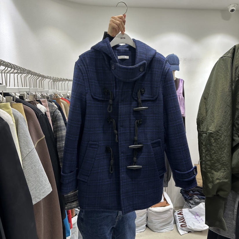 INNI韓國代購㊣女士新款真品推薦人氣休閑熱賣時尚25秋冬夾克inni夾克圖色3