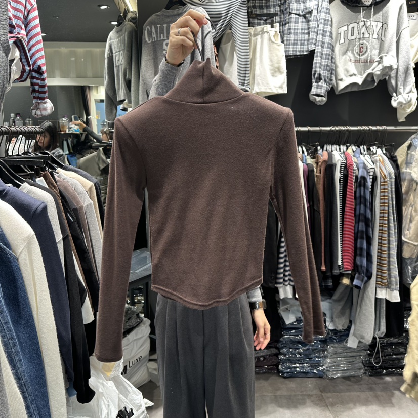 LONE STAR東大門㊣代購女裝新品25秋冬時尚推薦真品長袖T恤LONE STAR長袖T恤