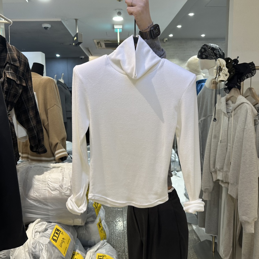 LONE STAR東大門㊣代購女裝新品25秋冬時尚推薦真品長袖T恤LONE STAR長袖T恤圖色1