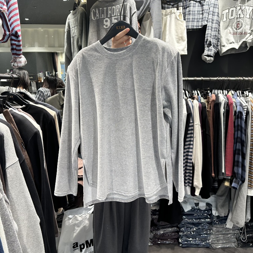 LONE STAR東大門㊣代購女士新品人氣熱賣25秋冬時尚長袖T恤LONE STAR長袖T恤圖色2