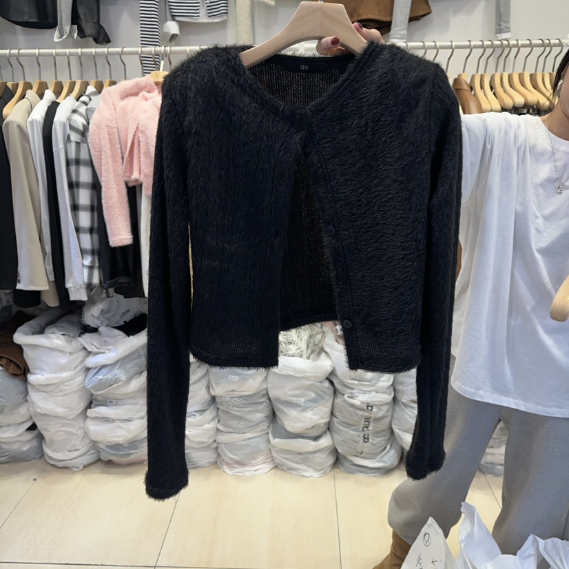 Q C東大門㊣代購女裝新款推薦人氣25秋冬熱賣套裝安哥拉套裝Republlc of qc套裝圖色4