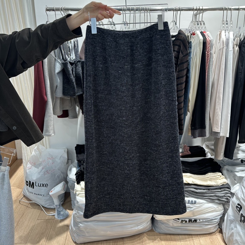 STORIES東大門㊣代購女士新品推薦休閑25秋冬熱賣人氣時尚長裙STORIES長裙圖色2