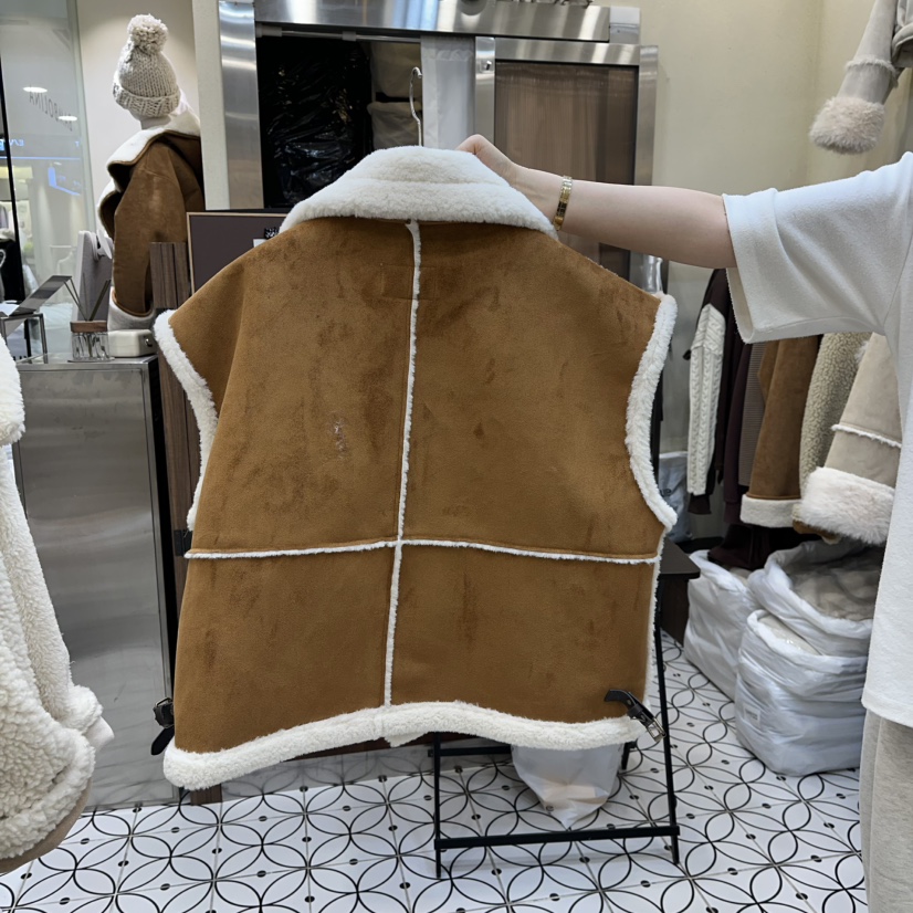 BAMBOLINA東大門㊣直郵女士新款推薦25秋冬職業人氣休閑馬甲BAMBOLINA馬甲