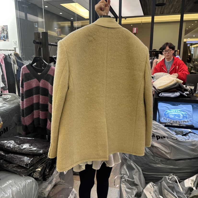 LE ETOILE東大門㊣實拍女士新品真品職業25秋冬人氣短款大衣LE ETOILE短款大衣