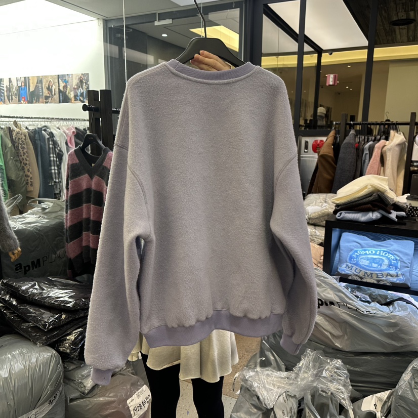 LE ETOILE韓國直郵㊣女士新品職業人氣時尚真品推薦25秋冬衛衣LE ETOILE衛衣