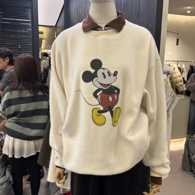 LE ETOILE韓國直郵㊣女士新品職業人氣時尚真品推薦25秋冬衛衣LE ETOILE衛衣圖色2