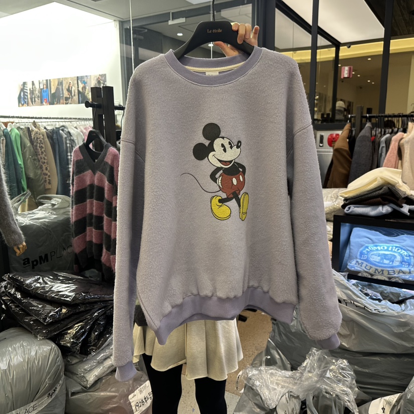 LE ETOILE韓國直郵㊣女士新品職業人氣時尚真品推薦25秋冬衛衣LE ETOILE衛衣圖色3