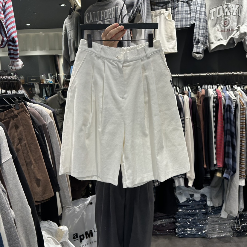 LONE STAR東大門㊣代購女士新款熱賣時尚職業推薦休閑短褲LONE STAR短褲圖色1