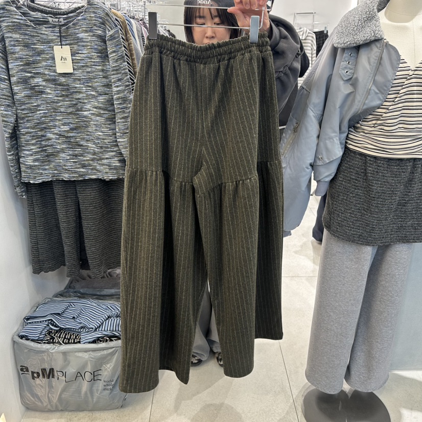 ANDE東大門㊣代購女裝新款熱賣推薦25秋冬時尚真品職業休閑褲Ande休閑褲