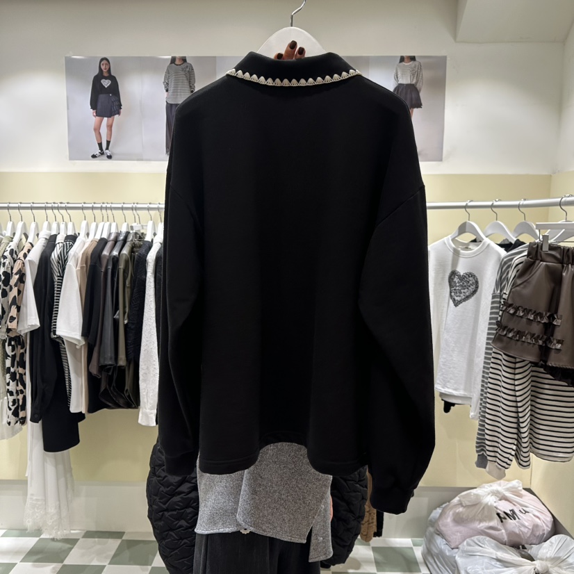 OREUM東大門㊣代購女士新款真品25秋冬職業休閑人氣熱賣衛衣OREUM衛衣