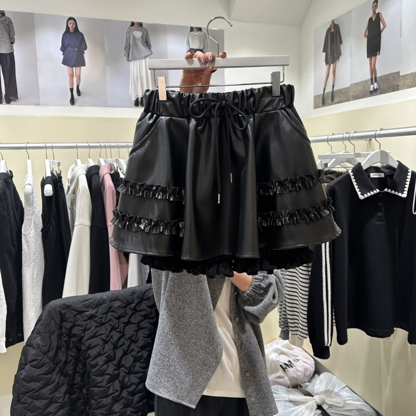 OREUM韓國代購㊣女裝新品熱賣25秋冬職業人氣休閑時尚推薦裙褲OREUM裙褲圖色2