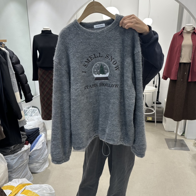 GOLDEN MARKET韓國直郵㊣女士新品熱賣職業推薦休閑時尚衛衣GOLDEN MARKET衛衣圖色3