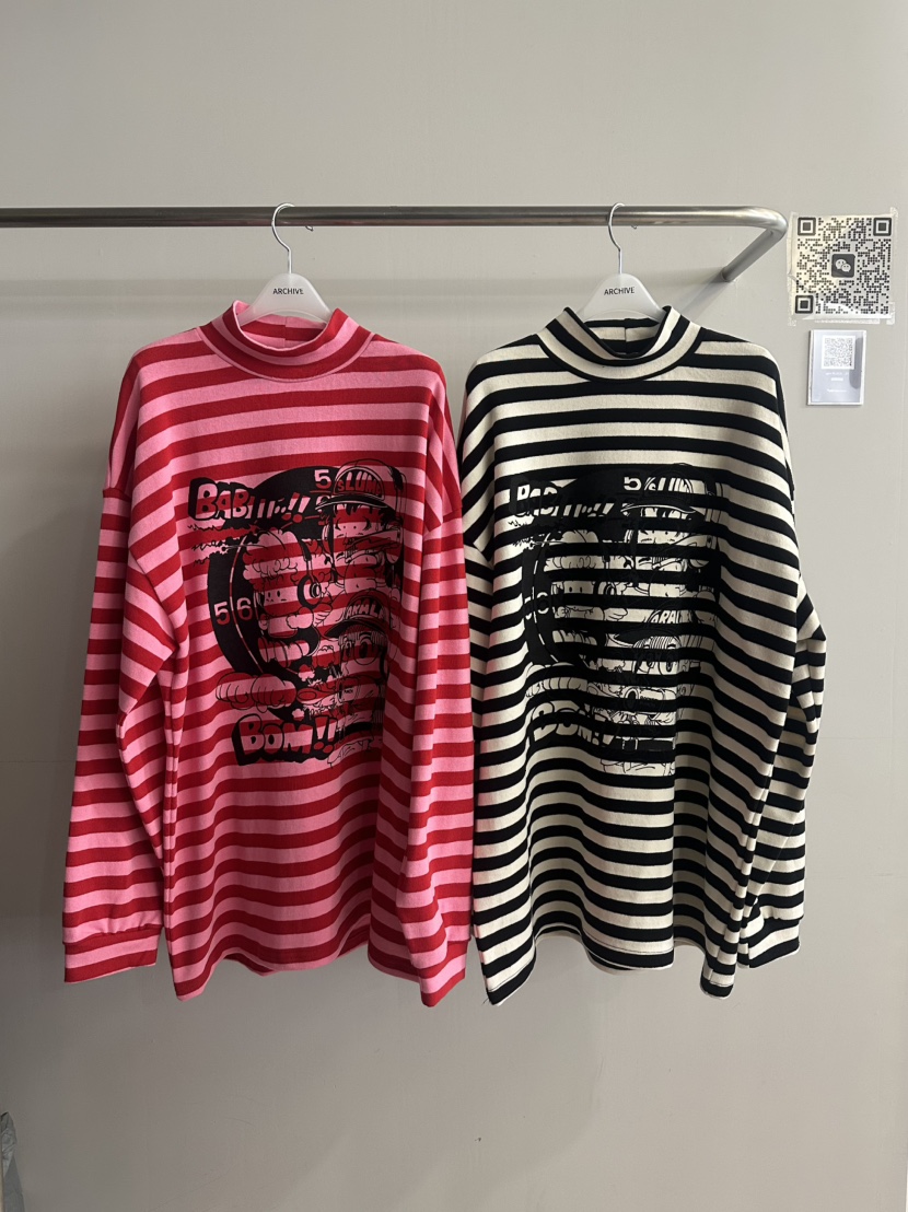 ARCHIVE-P韓國直郵㊣女裝新款25秋冬推薦職業時尚長袖T恤高領ARCHIVE-P長袖T恤