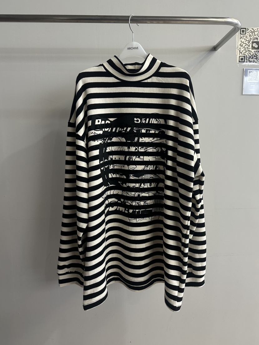 ARCHIVE-P韓國直郵㊣女裝新款25秋冬推薦職業時尚長袖T恤高領ARCHIVE-P長袖T恤圖色1