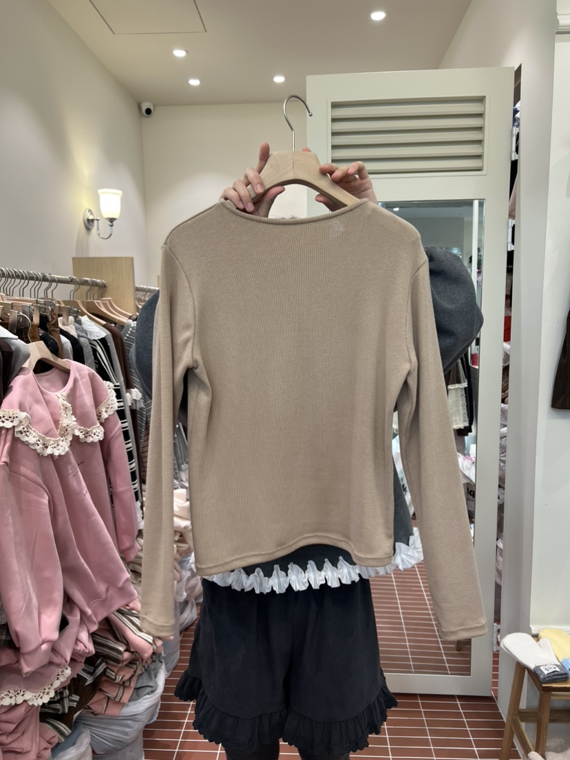 BE&amp;BE韓國直郵㊣女裝新款25秋冬熱賣職業真品人氣針織衫BE&be針織衫