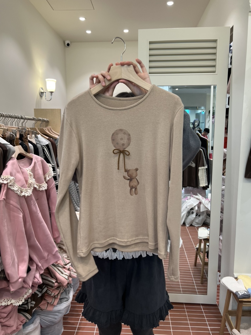 BE&amp;BE韓國直郵㊣女裝新款25秋冬熱賣職業真品人氣針織衫BE&be針織衫圖色2