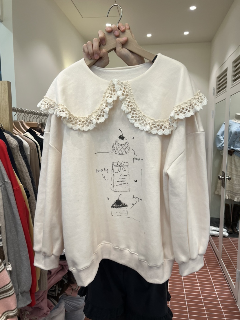 BE&amp;BE東大門㊣實拍女裝新款真品人氣休閑推薦熱賣衛衣BE&be衛衣圖色1