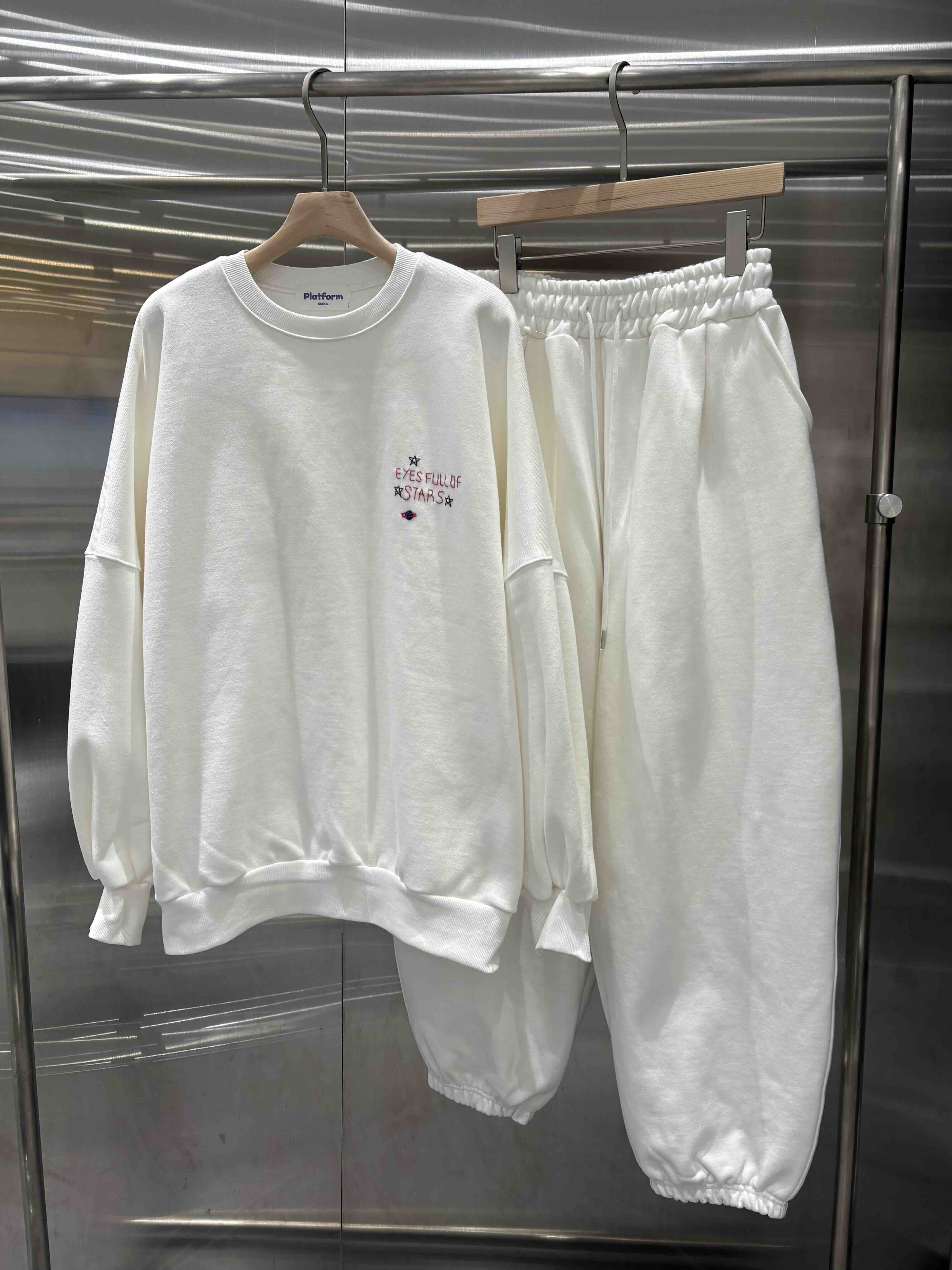 PLATFORM-L東大門㊣實拍女裝新品時尚推薦25秋冬衛衣手工刺繡PLATFORM衛衣