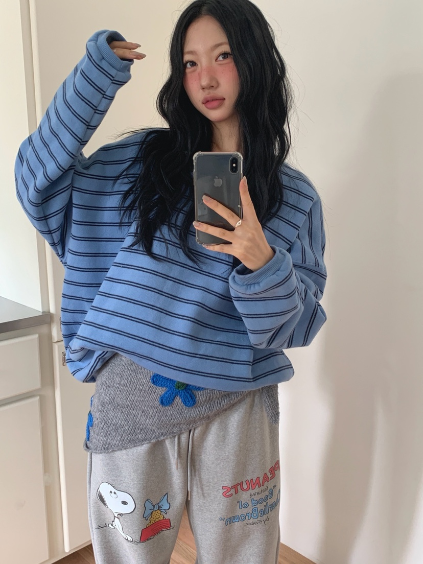 TOLL東大門㊣代購女裝新款熱賣人氣25秋冬時尚推薦職業衛衣TOLL衛衣